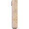 Ekena Millwork Balboa Craftsman Smooth Bracket w/ Offset Brace, Douglas Fir, 7 1/2"W x 38"D x 38"H BKT0806X38X38BOA04SDF - alternate 2